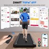 Superun 80Cm Run Belt Mini 1.2 Horsepower walking pad treadmill easy storage - 2 of 4
