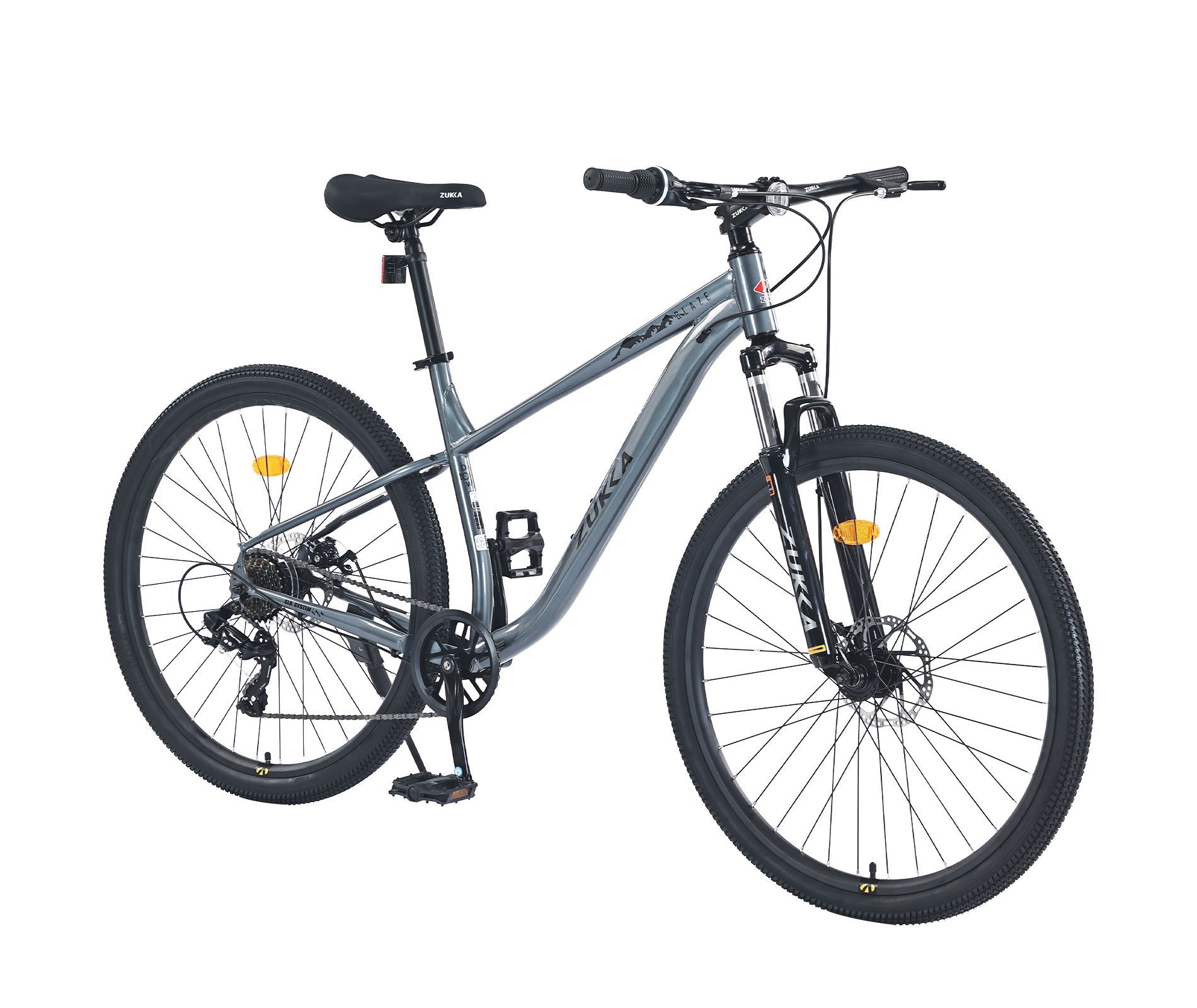 DSVIMOY Bicycles, 27.5 Inch Mountain Bike for Men Women Boys and Girls, 21-Speed Mountain Bike, Blue, 68.5"*27.1"*40.55"
