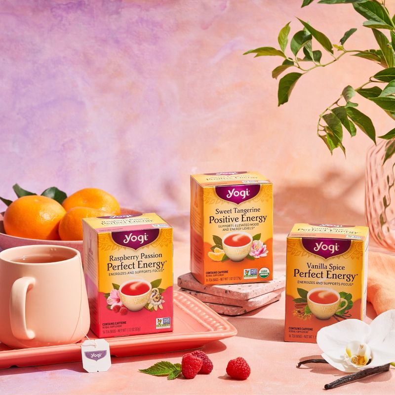 Yogi Tea - Sweet Tangerine Positive Energy Tea - 16ct, 5 of 7