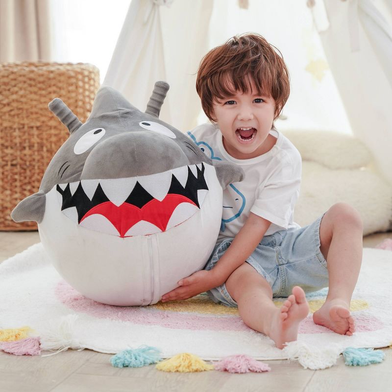 iPlay, iLearn Bouncy Pals Hopping Animal - Bouncy Shark, 4 of 6