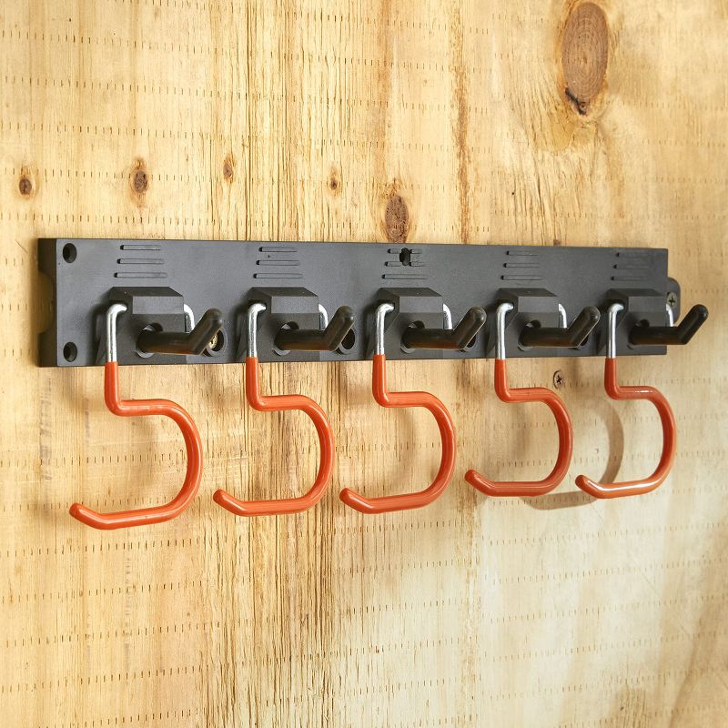 The Lakeside Collection S-Hook Garage Organizer - Wall Mounted Storage Hooks for Tools 11 Pieces, 2 of 8