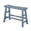 Royal Hampton Counter Height Bench, 33 Inch Mahogany Wood Frame - 2 of 4