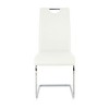 PAGED Upholstered Dining Chairs Modern Living Room Chairs Comfortable Kitchen Chairs with Metal Legs for Living Room - 4 of 4