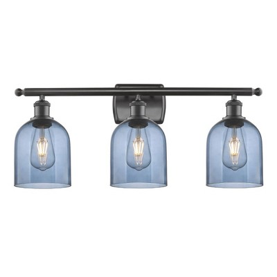 Bella - 3 Light Bath Vanity In Industrial Style-10.5 Inches Tall and 25.5 Inches Wide