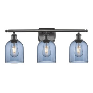 Bella - 3 Light Bath Vanity In Industrial Style-10.5 Inches Tall and 25.5 Inches Wide - 1 of 1
