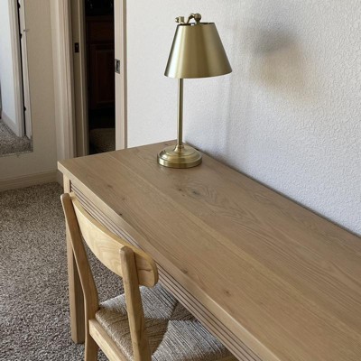 Accented Metal Table Lamp Brass (includes Led Light Bulb) - Hearth ...