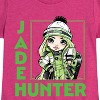 Girls' - Rainbow High - Jade Hunter Winter Snowboard Fitted Short Sleeve Graphic T-Shirt - 2 of 4