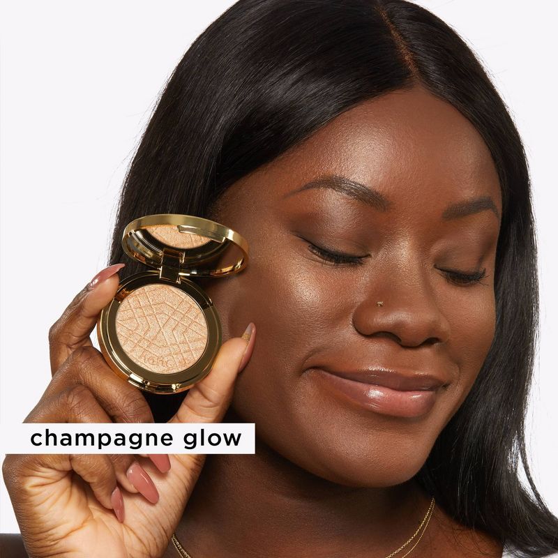 tarte Clay Shimmering Light Champagne Glow Cosmetic Highlighter - 0.16oz - Ulta Beauty, 4 of 7