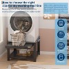 29" Heavy Duty Metal Washer Dryer Stand with Pull-Out Shelf, Multi-Fit Anti-Vibration Pedestal with Base Storage, 800 lbs Capacity - 3 of 4