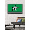 Trends International NHL Dallas Stars - Logo 21 Framed Wall Poster Prints - 2 of 4