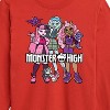 Boys' - Monster High - Group With Pets Long Sleeve Graphic T-Shirt - 2 of 4