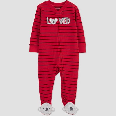 Carter's Just One You®️ Baby Boys' Sleep N' Play - Red 3M