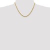Black Bow Jewelry 4.5mm, 14k Yellow Gold, D/C Quadruple Rope Chain Necklace - 2 of 4