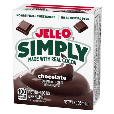 JELL-O Simply Chocolate Pudding - 3.9oz