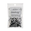 Crystal Lane DIY 1440pcs SS20 (4.7mm) Black Diamond Glass Round Flat Back Rhinestones - 2 of 4
