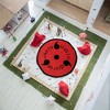 Just Funky Naruto Shippuden Sharingan 48 Inch Round Fleece Throw Blanket - 3 of 4