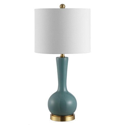 Target blue online table lamp