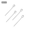 Unique Bargains DIY Craft Necklaces Bracelets Earrings Jewelry Making Iron 21 Gauge Eye Pins 200 Pcs - 3 of 4