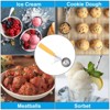 Unique Bargains Stainless Steel Durable Handle Spring Trigger Ice Cream Scoop - 4 of 4