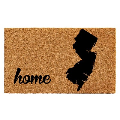 Calloway Mills 105341830 New Jersey Doormat 18 In. x 30 In. Natural/Black