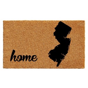 Calloway Mills 105341830 New Jersey Doormat 18 In. x 30 In. Natural/Black - 1 of 2