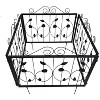 GustoWave Decorative Garden Fence 4/6 Pack, 23.6in (H) x 7.9ft (L) Rustproof Metal Border Fences Decor Animal Barrier for Yard Outdoor - 3 of 4