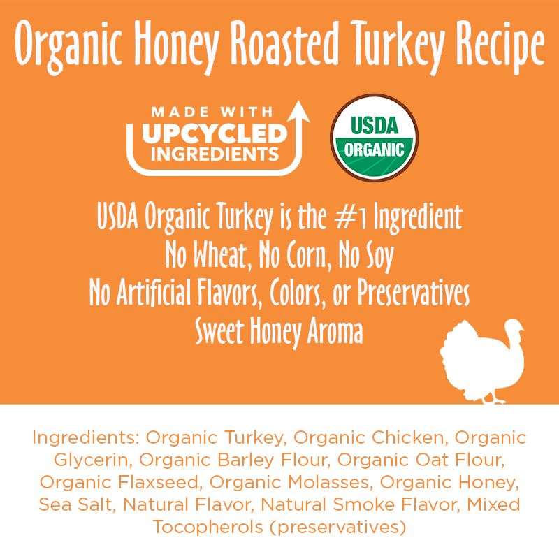 Disney Table Scraps Organic Honey Roasted Turkey Recipe Dog Treats, 3 of 5