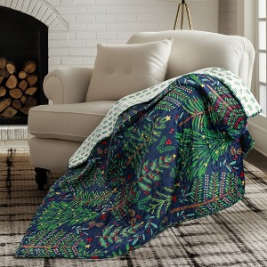 Woodsy Wonder Quilted Throw - Levtex Home - 1 of 4