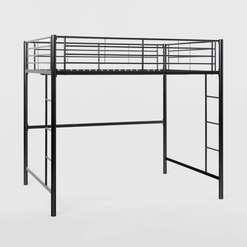Twin Size Metal Platform Loft Bed - Saracina Home, 1 of 9