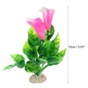 Unique Bargains Fish Tank Aquarium Decorations Plants Mini Aquarium Decorations PE Ceramics Plants 5.91" - 4 of 4