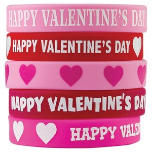 Teacher Created Resources Happy Valentine's Day Wristband Grades K+ (TCR6564) - 1 of 1