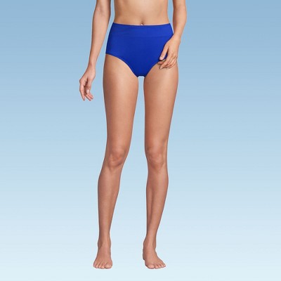 Lands' End Women's Tummy Control High Waisted Bikini Bottoms