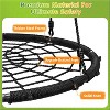 Hotraffy Spider Web Tree Swing, 40 inch Outdoor Saucer Net Swing, with Tree Hanging Straps, 800lbs Weight Capacity, for Backyard and Playground - 2 of 4