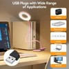 YEERSWAG Flexible Gooseneck Clip-On Desk Lamp with USB Powered - 4 of 4
