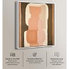 Art Remedy Abstract Pottery Brown Earthy Abstract Wall Art Framed - 3 of 4