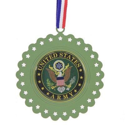 Holiday Ornament 4.0" United States Army Ornament Military Service Honor  -  Tree Ornaments