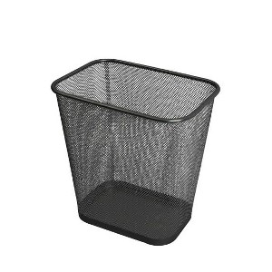 YBM Home 3.5 Gallon Mesh Trash Can - 1 of 4