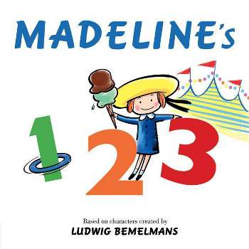 Madeline's 123 - by  Ludwig Bemelmans (Board Book)