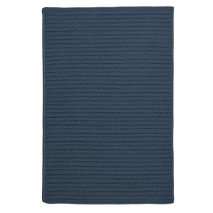 Simply Home Solid Rug, 4 by 6-Feet, Lake Blue - 1 of 1