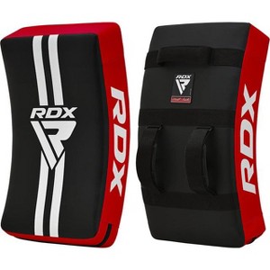 RDX T1 Curved Kick Shield with Nylon Handles, Heavy Duty, Martial Arts Training, Kickboxing, Muay Thai, Durable, Multi-layer Foam Padding - 1 of 2
