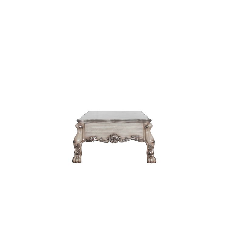 57&#34; Dresden Coffee Table Vintage Bone White - Acme Furniture, 4 of 6