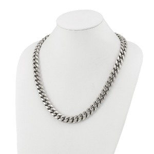 Chisel Stainless Steel Polished 14mm 24" Curb Link Necklace - 1 of 4