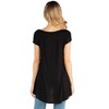Maternity Scoop Neck High Low Top - 24seven Comfort Apparel™ - 3 of 4