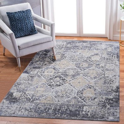Kumasinova Stain-Resistant Area Rug, Non-Shedding Door Mat,Kid & Pet-Friendly, Traditional Area Rug for Living Room, Latex-Free Cotton Backing