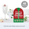 Big Dot of Happiness Ugly Sweater - Holiday and Christmas Party Scavenger Hunt - 1 Stand and 48 Game Pieces - Hide and Find Game - 2 of 4