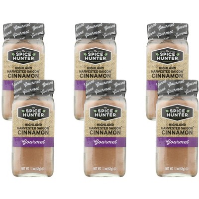 Spice Hunter Highland Harvested Saigon Cinnamon - Case of 6/1.5 oz
