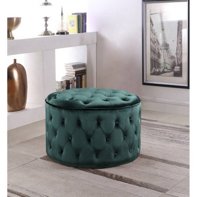 target green ottoman