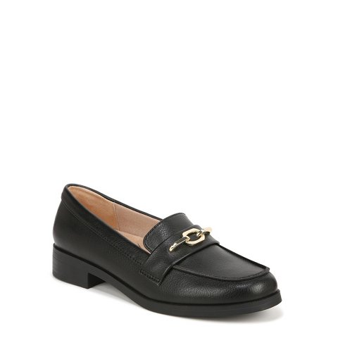 Женские туфли LifeStride Womens Sonoma Slip On Loafers Black Patent 11 W