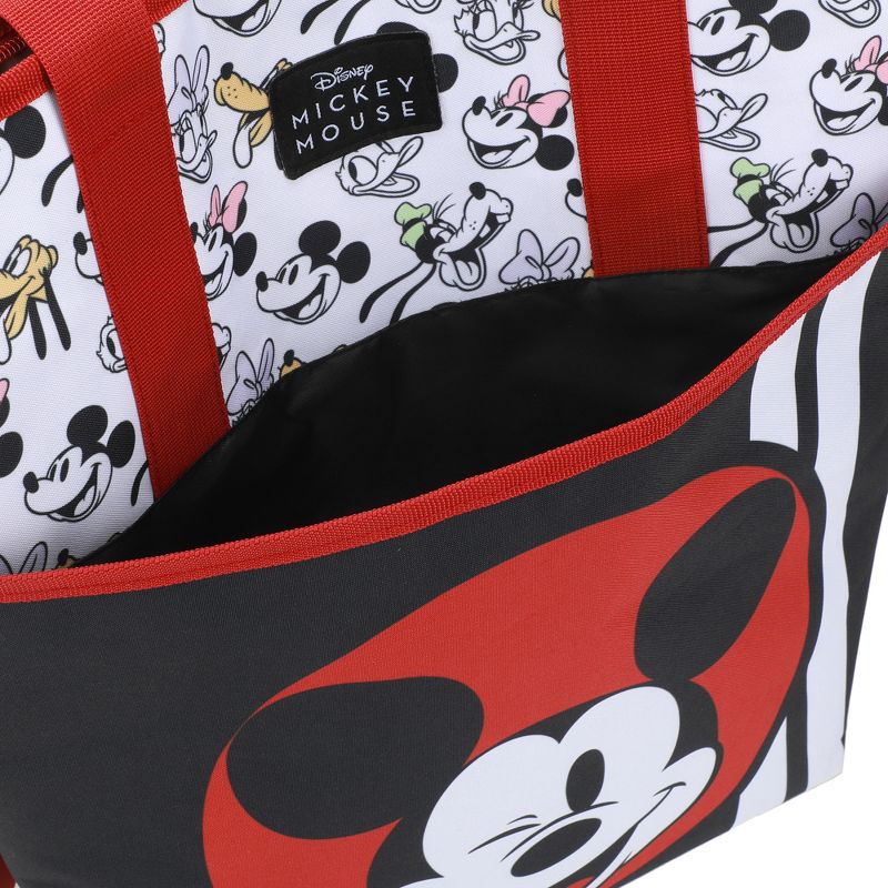 Disney Mickey Mouse Wink Black 16” Insulated Cooler Tote, 5 of 7