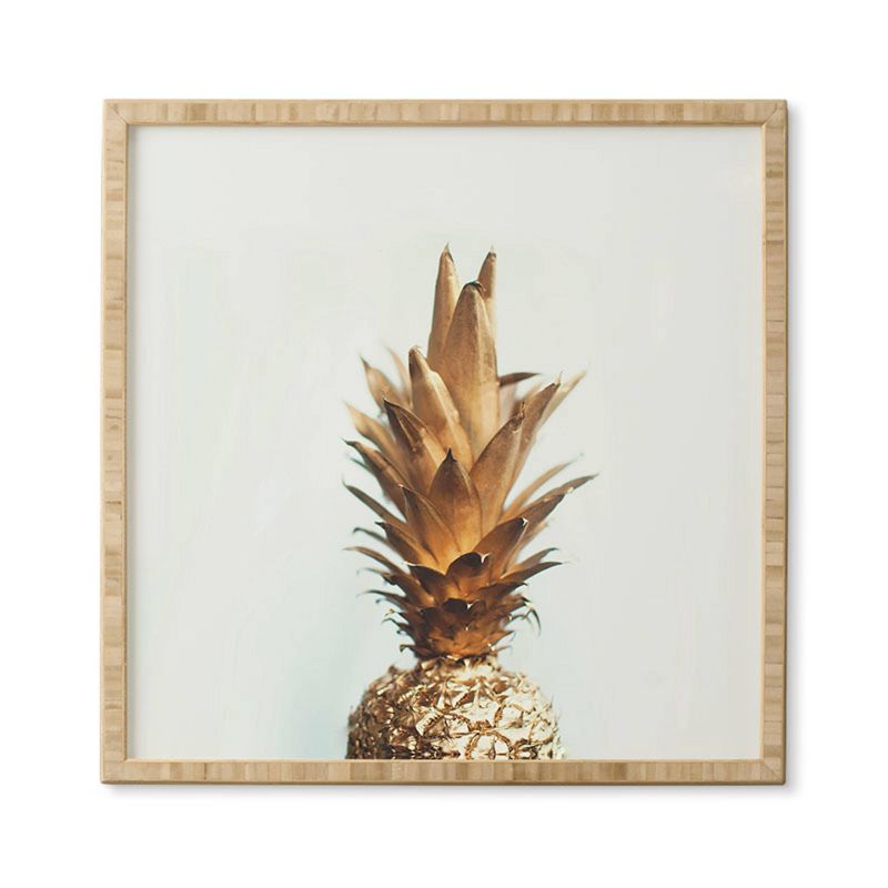 Chelsea Victoria The Gold Pineapple Framed Wall Art by Deny Designs, 5 of 7